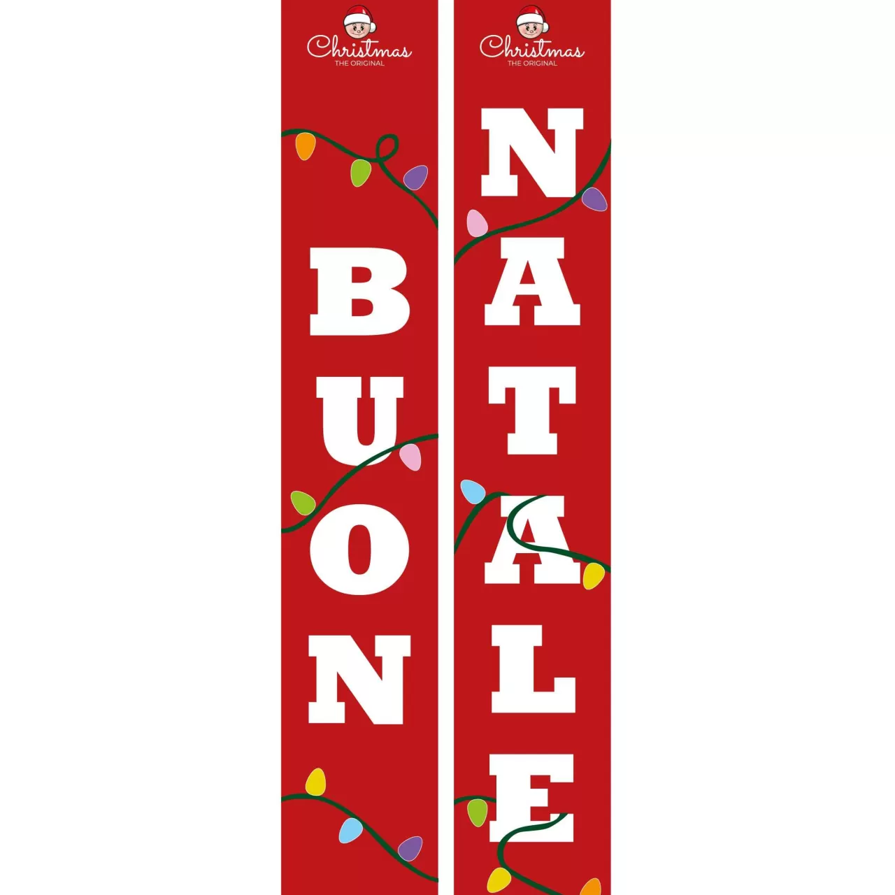 Christmas The Original Banner Porta Buon Natale