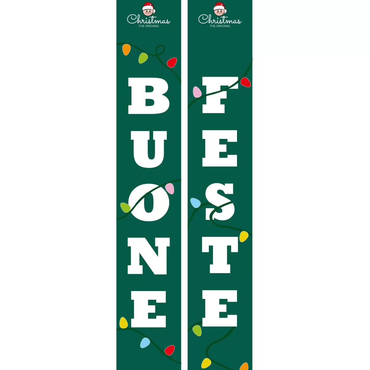 Christmas The Original Banner Porta Buone Feste