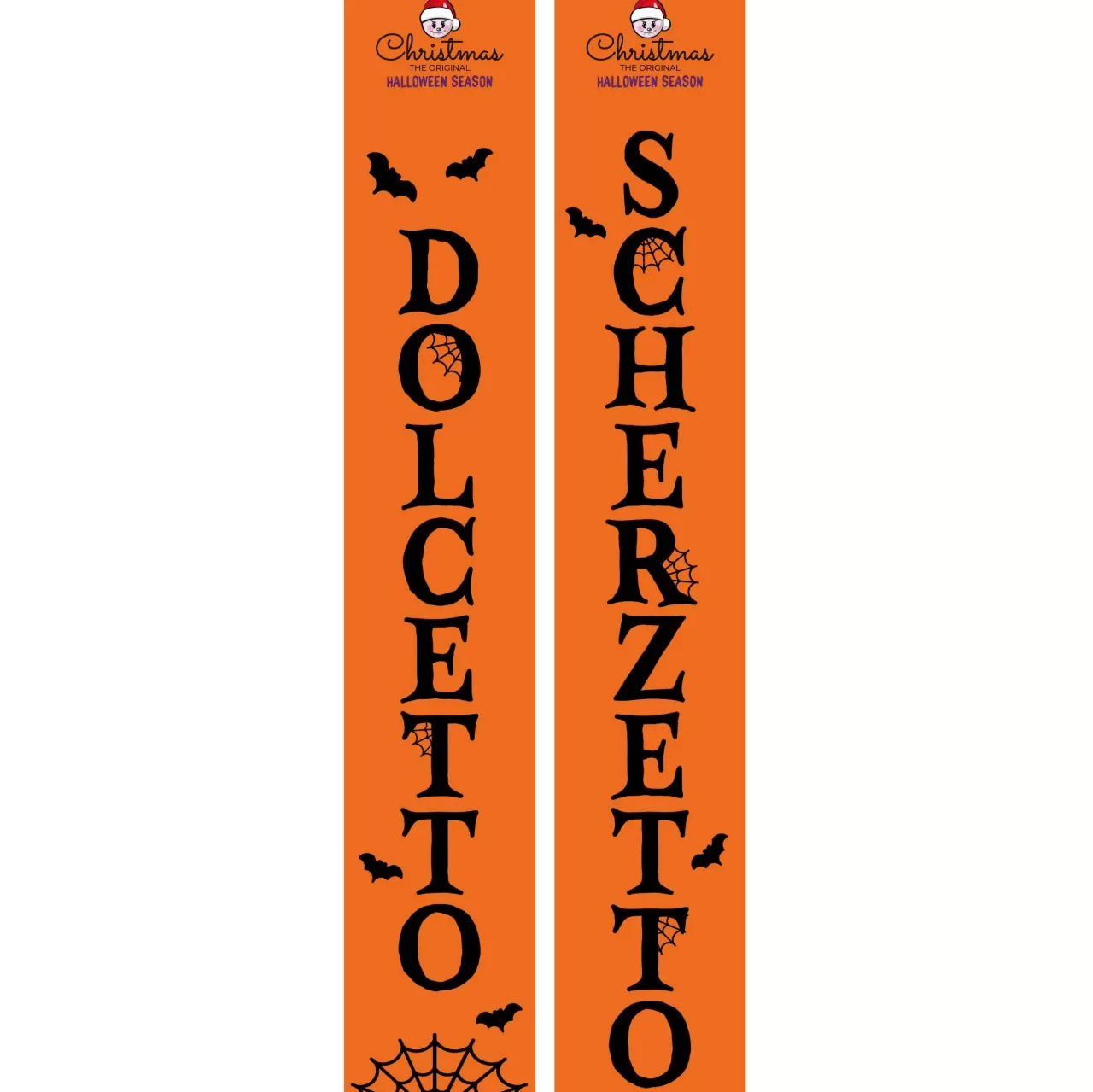 Christmas The Original Banner Porta Dolcetto Scherzetto