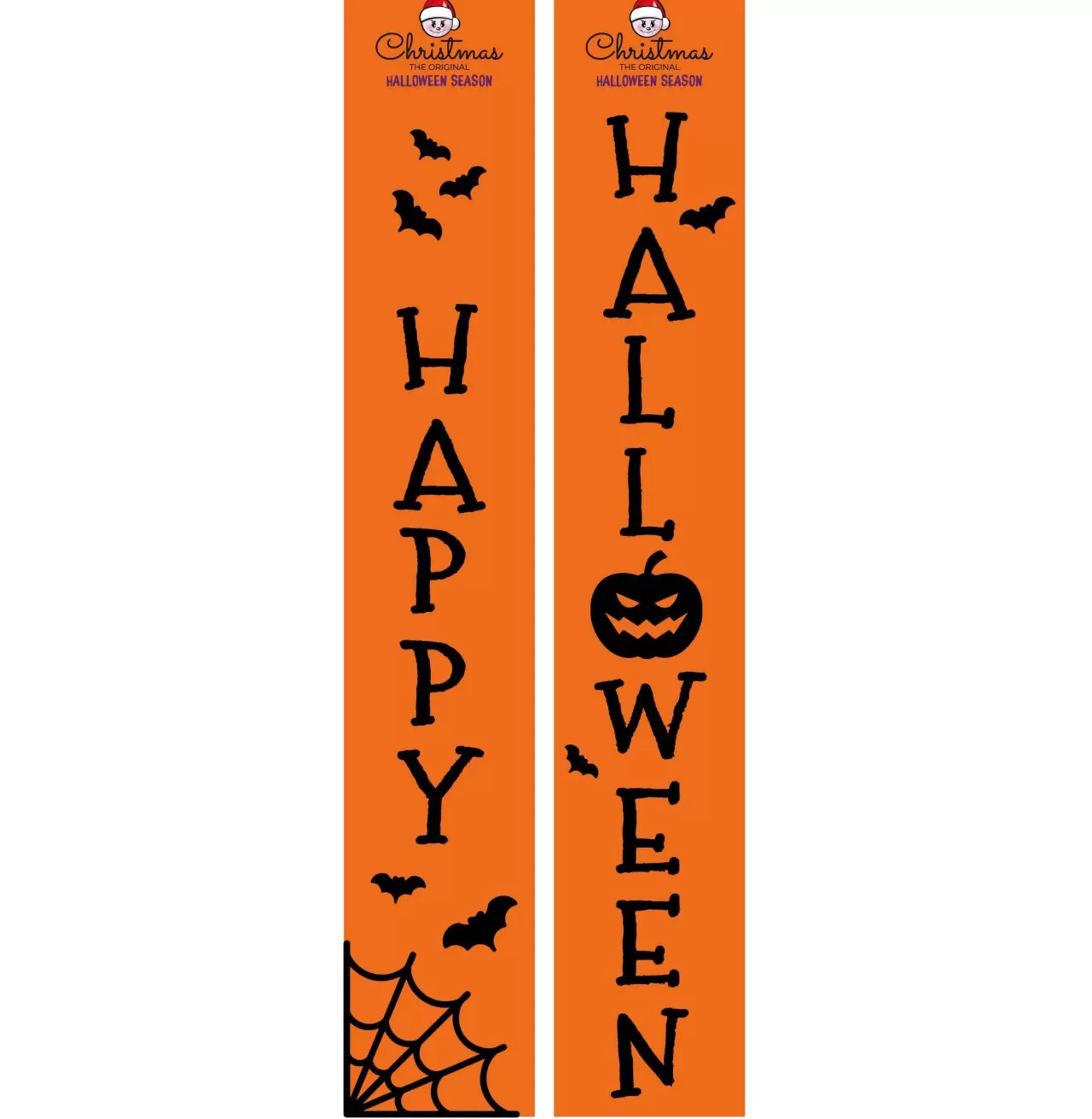 Christmas The Original Banner Porta Happy Halloween