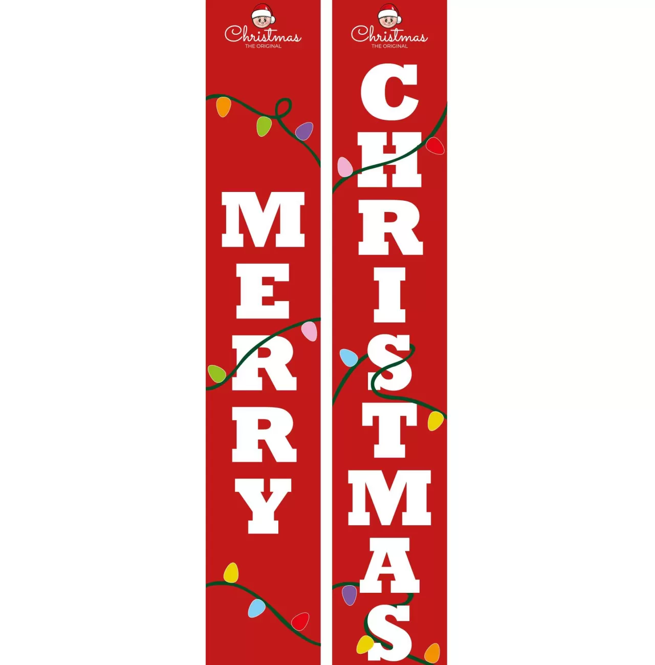 Christmas The Original Banner Porta Merry Christmas